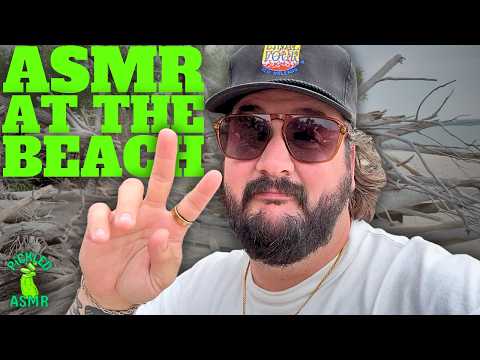 ASMR // ASMR AT THE BEACH WHiLE ON FAMiLY VACATiON (LOFi)