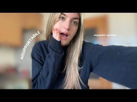 MI ODIERETE TUTTI 🤬 unpopular opinions (asmr ita)