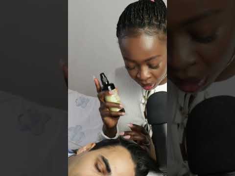 The Midas Touch on his scalp #asmr #shorts #shortsfeed #satisfying #youtuber #relax #youtubeshorts