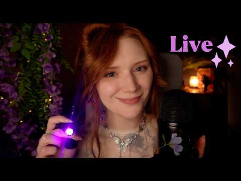 ASMR Eye exam,Jellyfish Kisses,Hair playing,Plucking,Fluffy crunch,Mic scratching Inaudible whisper🥱