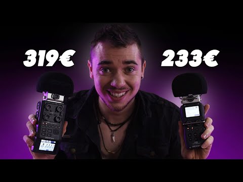 ASMR : TEST MICRO : ZOOM H5 VS ZOOM H6 !