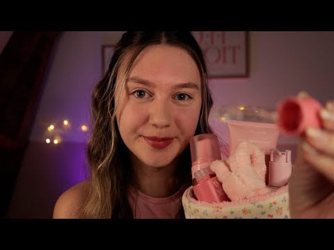 ASMR Doing Your Skincare at a Sleepover 💖 (Best Friend Roleplay)