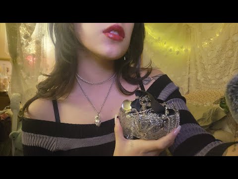 ASMR ♡ jewelry jar, sorting sounds (lofi)