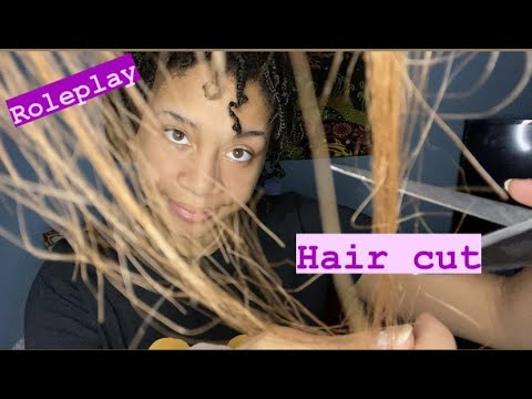 ASMR - Hair cut Roleplay (Linda)