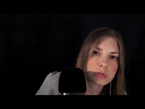 ASMR Whispered Guided Meditation - Safe Place (Mic Brushing + Tapping)