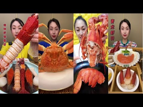 The Best Seafood Mukbang ASMR 🦀 | 최고의 해산물 먹방 ASMR 🦞 | 最高のシーフード大食い ASMR 🍣 | 最棒的海鲜吃播 ASMR 🦑
