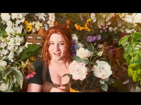 Visiting the Herbologist | Fantasy ASMR Greenhouse & Magical Plants