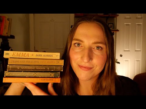 ASMR rainy night vintage book haul 🌧️📚🕰 (gentle, cozy, sleepy, rain)