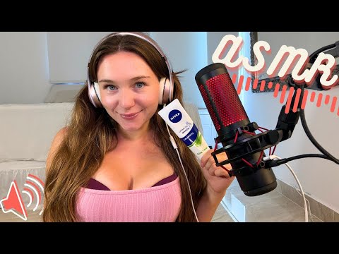 ASMR Mic Pumping to BLOW Your Tingles | Relaxing Hand Massage & Cream Sounds