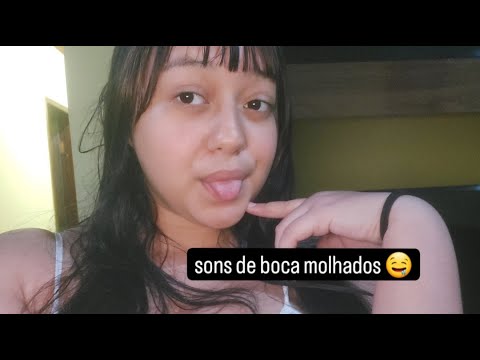 asmr | sons de boca molhados e movimentos com as mãos para vc relaxar 🩷