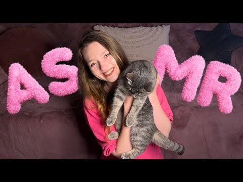 ASMR | Furry Mic Pumping on my Knees | Mic Triggers for Deep Sleep