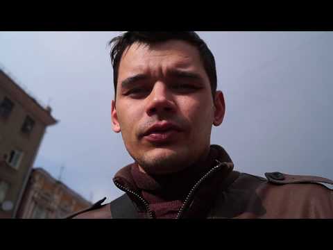 Прогулка по Днепропетровску. Ксю и Ден живой блог