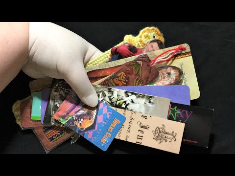 ASMR Bookmark Show N Tell (Lapel Mic + iPhone Camera)