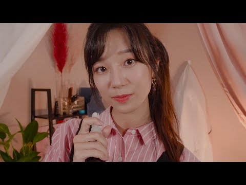 ASMR 日本語 ヘアサロンロールプレイ✂/ Japanese ASMR Haircut & Shampoo Roleplay