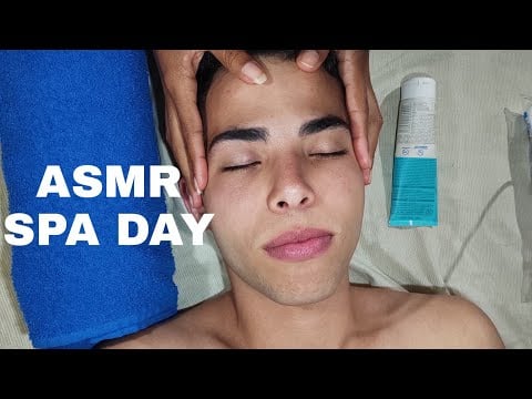 ASMR SPA DAY ,SCALP MASSAGE + sons de boca 😴