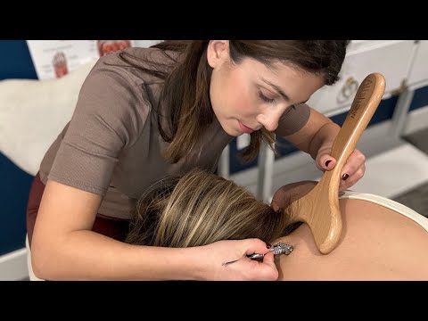 [ASMR] Point & Pressure Therapy & Cranial Nerve Exam | Neck, Shoulders Adjustment @ivybasmr