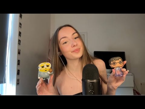 ASMR Funko Pop Collection💛✨🫶 Tapping, Whisper Rambles etc