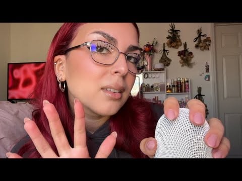 ASMR ☆ fast mic gripping + mouth sounds