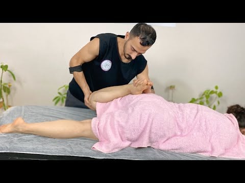 Asmr Female Foot and Leg Massage (By Yakup)