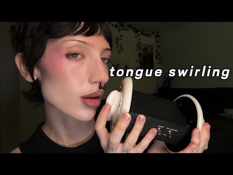 Pure Tongue Swirling ⟢ 3Dio ASMR [no talking]