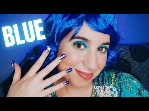 asmr AZUL💙lectura susurrada EUMARIA💚Personalizado para AV #asmr #asmrvisual