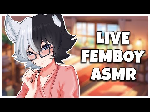 🤍 Live 3DIO ASMR | Femboy Whispers To Melt Away Your Worries 🤍
