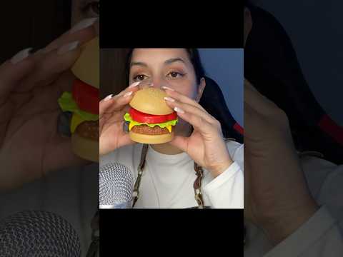 Cafetería Express 🍔🌭🍟🍩♥️ #asmr #food #fakefood #asmrcommunity #youtube #cafeteria #relax