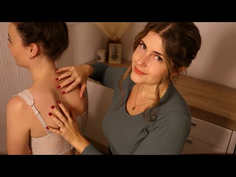 ASMR Childhood Back Tracing Games | Mit Massage zurück in die Kindheit [Real Person] deutsch german