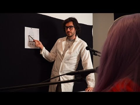 ASMR ma copine consulte l'ophtalmo - ROLEPLAY FR