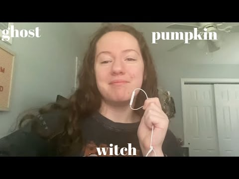 asmr | halloween trigger words! 🎃