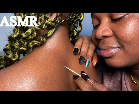 ASMR ✨Deep Relaxing Eye, Ear, Back and Face Care Plus Soft Triggers