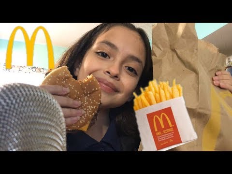 ASMR McDonald’s Mukbang!