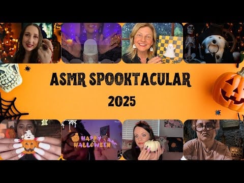 [Halloween ASMR] 👻 Spooktacular Halloween Collab 2025🦇