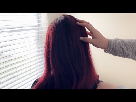 ASMR - Soft Hair Brushing / Hair Playing