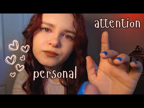 ASMR | Personal Attention To Put You To Sleep (Whispered, Affirmations, Follow My Instructions)