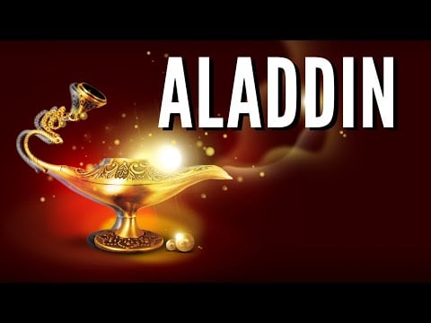 ASMR | ALADDIN AND THE WONDERFUL LAMP: Andrew Lang's ARABIAN NIGHTS [Fireplace]