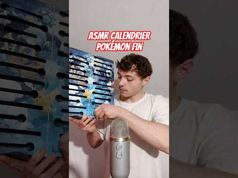 asmr calendrier Pokémon fin