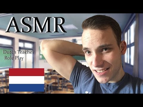 #LearnDutchOfficial #ASMR Dutch Teacher Relaxing RP | ASMR | Teaching You Dutch