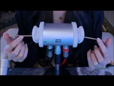 The Most Relaxing Deep Ear Cleaning ASMR Ever with Goose Feather, Cotton Swabs & Powder Puff