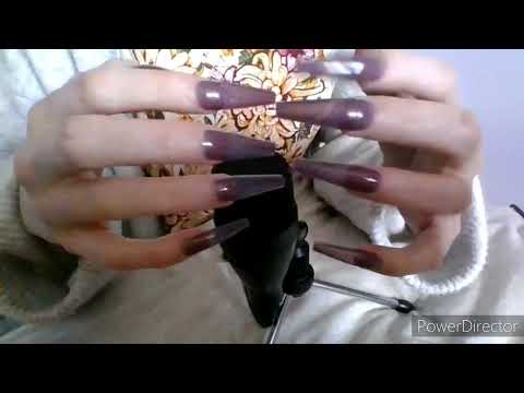 ASMR _ Nail & Mic Tapping (Looped)