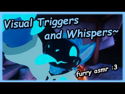 [Furry ASMR] Visual Triggers and Whispers from a Protogen~
