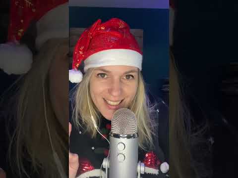 ASMR FR / Je vous chuchote des déclencheurs de Noël #asmrfr #shortasmr #asmrfrançais
