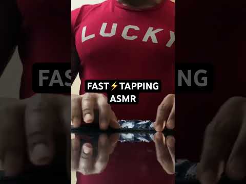 FAST ⚡️ TAPPING ASMR #asmr #satisfying #zen #asmrtriggers #relaxing #zensounds #asmrvideos #fast