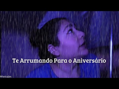 ASMR - Te Arrumando Para Uma Possível Festa