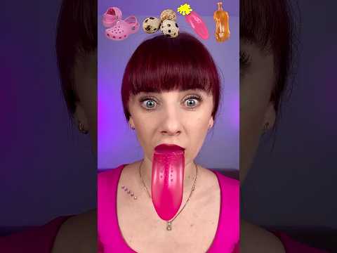 ASMR Jelly Crocs, Qual Eggs, Sweet Tongue Candy #mukbang #asmr