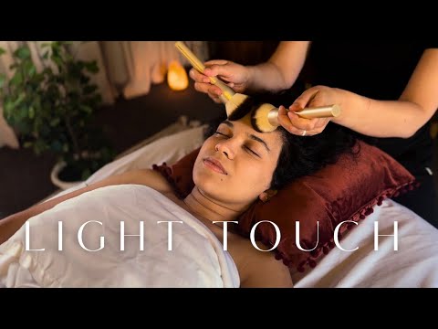 ASMR | Scalp & Face Massage Session with 4 Different Triggers for Sleep [Real Person] [No Talking]