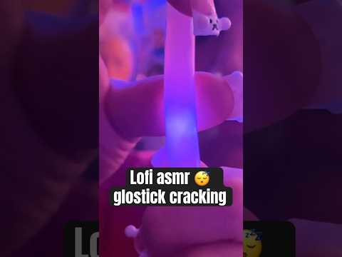 Crunchy glow sticks - no talking #asmr #tingles #satisfyling #asmrtingles #asmrvideo