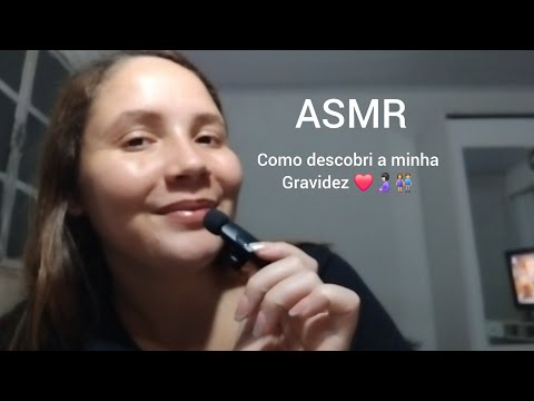 ASMR - Como descobri a minha gravidez? ❤️🤰🏻👫 Com sos de sussurro para dormir e relaxar ❤️😴