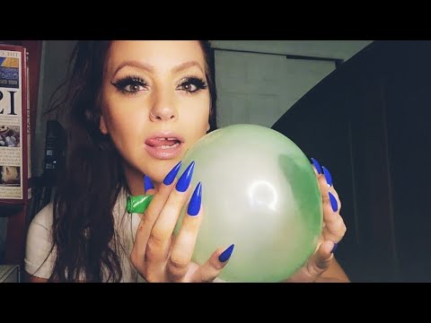 ASMR | BLOWING BALLOONS | INFLATING | DEFLATING | TAPPING | BALLOON SOUNDS