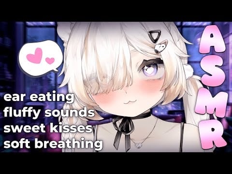 【ASMR ☁️癒し】 a PERFECT rainy night together ♡ (Kisses, Ear Licking, Rain, Whispering, Fluffy)
